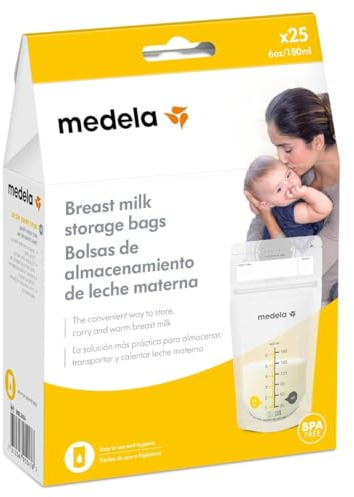 Medela Breast Milk Storage Bags 25 white