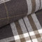 novely® London British Style Kariert Möbelstoff Polsterstoff | Meterware | 1 lfm (06 Dunkelbraun)