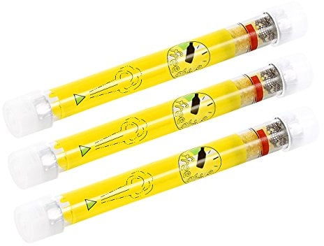 Lescars Alkohol-Messgerät: 3er-Pack Einweg-Alkoholtester für Europa, 0,5-Promille-Grenze (Alkohol-Alarme, Detektor, Alarm)
