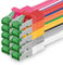 1aTTack.de Câble Réseau Cat7 Cat 7 10 GB/s - 10x 1,5m - RJ45 Ethernet LAN DSL Routeur Modem - 10 couleurs