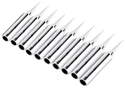 Solder Tips,10Pcs Sharp Soldering Replacement Solder Iron Tips Station Tool 900M-T-I Applicable to 936, 937 Soldering Station