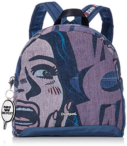 Desigual Arty Kirby Venice blauer Rucksack