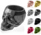 CONCRETTE Pot de Fleurs en Ciment, Cache-Pot en béton, tête de Mort Low Poly, Ø 5 cm, Ø 7,6 cm, Ø 11 cm, Ø 24 cm, 17 Couleurs 5907699078158 Acier