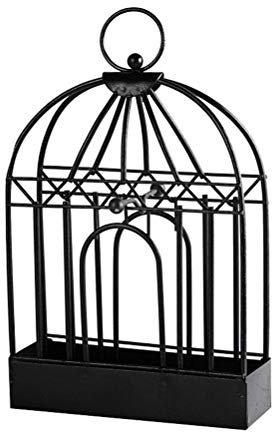 BSTCAR Support Spirale avec Poignée, Porte-encens en Fer Rétro Forme Créative Support