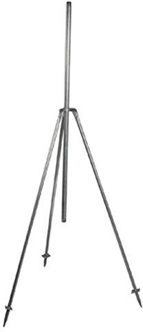 Suinga Trípode de Riego de Metal 1 para Aspersores - Soporte Ajustable con Rosca 1 Macho para Conexión a Tubería de 32 mm
