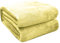 FARFALLAROSSA Kuscheldecke Baby 70 x 100 cm - Flauschig Super Weiche Fleecedecke - Oeko-TEX - Kuscheldecke Kinder Gelb