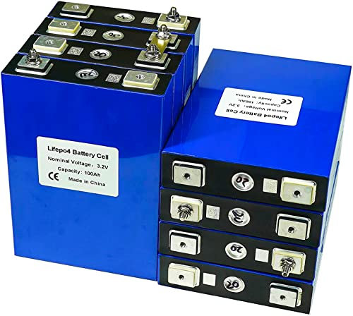 Lordring 3.2V 100AH Lifepo4 Battery Grade A RV 4 PCS 100AH Battery Pack RV And Solar Energy Storage System Suitable for Disaster reconstruction,RV,solar,marine,Land,off-grid (4)