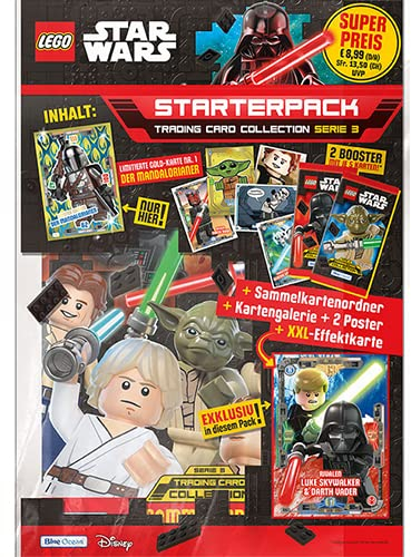 Blue Ocean Entertainment Lego Star Wars Serie 3 Trading Cards - Starterpack Deutsche Version (1x Starterpack)