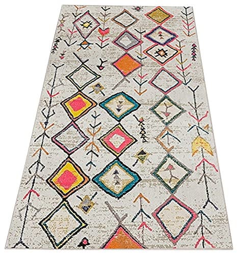 WELL HOME MOBILIARIO & DECORACIÓN Alfombra de Poliester Estampada 80 x 120cm