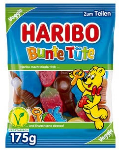 Haribo Bunte Tüte, 17er Pack (17 x 175g)