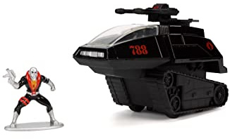 Jada G.I. Joe 1:32 H.I.S.S. Die-Cast Car & 4.2 cm Destro Figur, Spielzeug für Kinder und Erwachsene
