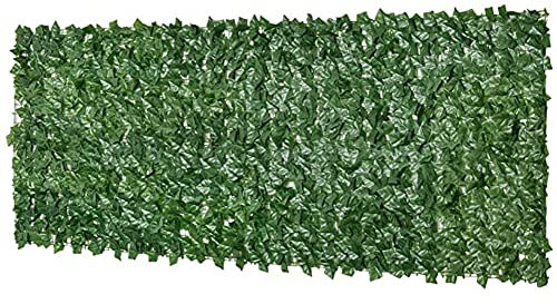 Haie Artificielle Extensible 1m50 x 10m,Jardin Brise Vue Cache Vu Jardin Brise Vue Eventail Balcon Haie Artificielle Brise Vue Feuillage(Size:1.5x10m/4.92x32.81ft)