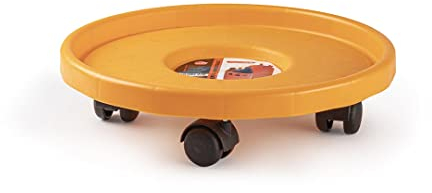 Soporte para Butano/Porta Butano 30cm / Soporte para macetas/Porta Bombona 4 Ruedas Giratorias