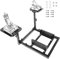 Anman New Flight Simulator Stand Flight Racing Mount Double Large Shifter Platforms With Three Interchangeable Levers Seat Joystick Shifter not Include