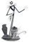 ABYSTYLE - Jack Skellington - The Nightmare Before Christmas Acryl Halloween-Figurine, Schwarz, Dunkel