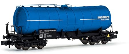 FS Tankwagen Us, 4 Achsen, „Ausiliare“, blau lackiert, Epoche IV