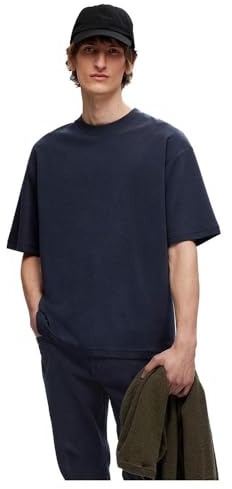 Selected Homme Male T-Shirt Loose Fit | T-shirt