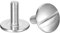 QUARKZMAN Tornillos de Cabeza Plana Extra Grande Ranurados, M6x16mm, 5 Piezas, Acero Inoxidable 304