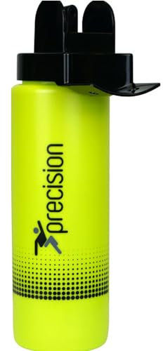 1 Litre Team Sport Hygiene Water Bottle - LIME/BLACK - Non Contact Mouth Nozzle