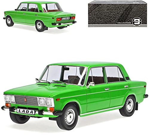 Generisch Lada 2106 1600 Limousine Hell Grün 1979-2012 1/18 Triple 9 Modell Auto