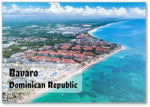 Kühlschrankmagnet Bavaro Punta Cana Bech Dominikanische Republik