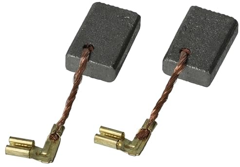 vhbw 2X Kohlebürste 4,9 x 10,9 x 16,5 mm kompatibel mit Makita 9558NBR, 9558NB, 9557NB, 9555NB, 9554NB, 9564H, 9558PB Elektrowerkzeug