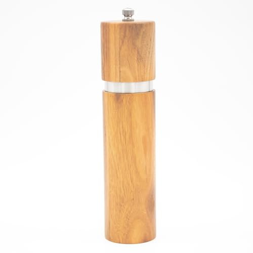 Haramgcourt 22 Cm Moulin Poivre Céramique Bois Acacia Wood Salt And Pepper Mill Salieres Et Poivrieres Manuel