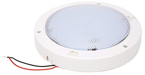AKLOSIPY Pannello Luminoso a LED per Cucina Rete da Tetto 12V R Rgy con Interruttore e e Plafoniera per Gruppo Illuminazione Marina (Bianco caldo)