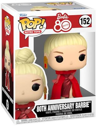 Funko Pop! Vinyl: Retro Toy S9 - Mattel 80th Anniversary Barbie - Figura de Vinilo Coleccionable - Idea de Regalo - Mercancia Oficial - Juguetes para Niños y Adultos - Ad Icons Fans