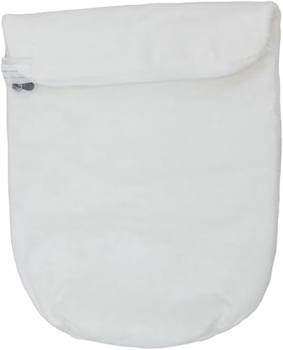 Winterdecke nach Maß für Kinderwagen – Decke passend für Buggy – Maßgefertigte Winterdecke für Babyschale – Coral-Fleece (weiß)