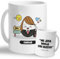 Taza Personalizada Mi Jefa Mola Un Huevo | Regalo Original con Frases De Humor | Regalo Divertido Personalizado | Taza para Desayuno, Café o Té (Mi Jefa...)