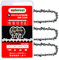 10 Inch Chainsaw Chain 3/8LP Pitch-.043 Gauge 40 Drive Links Fits Milwaukee M18 FUEL Pole Saw, Ryobi P546, Worx WG322, LCS1020, CMCCS610D1 - R40 (3 Chains)(90EOP40X3)