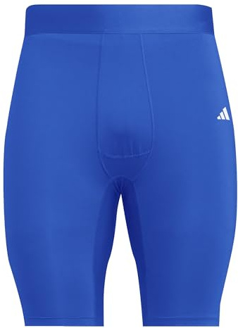 adidas Men's Techfit Short Tight Men Tights, team royal blue, XS