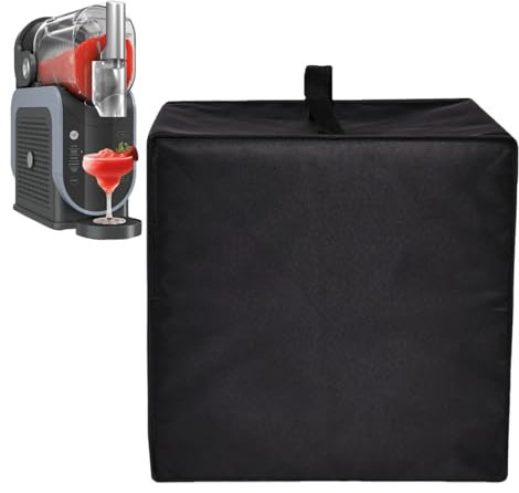 BigKing Beverage Machine Cover, 600D Oxford Cloth Lids, Dustproof, 48 * 17 * 43cm, Dust Cover for Ice Drink Machine FS301