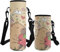 ASQVTIFE 1000ml Insulated Water Bottle Sleeve with Shoulder Strap Animal Capybara Neoprene Water Pouches for Hiking Camping Travel Insulated Water Bottle Carrier for Kids Elementary Middle High School