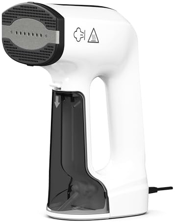 PKBD Plancha de Vapor de Mano para Ropa, Plancha de Ropa Portátil,Blanco