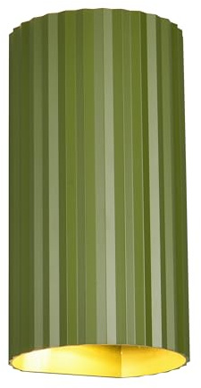 Trio Leuchten Wandleuchte Soka 267700215, Metall Grün, exklusive 2x GU10, Up & Down Beleuchtung