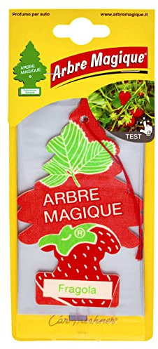 Arbre Magique Deodorante per Auto, Profumazione Prolungata fino a 7 Settimane (3 PEZZI, FRAGOLA)