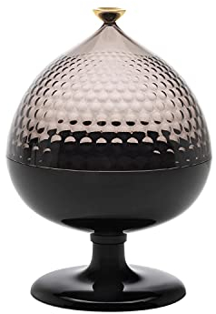 Kartell Pumo, Contenitore/Centrotavola, Fumé e Nero
