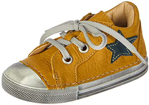 Däumling Jungen Unisex Kinder Esther Lauflernschuh, Gelb, 20 EU