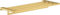 hansgrohe AddStoris - Handtuchablage mit Handtuchhalter, Badetuchhalter für Wandmontage, verdeckte Befestigung, Badezimmer Zubehör, Polished Gold Optic, 41751990