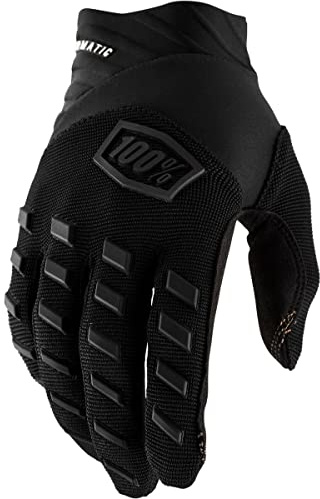 100% Unisex Handschuhe Airmatic, Schwarz Charcoal, 2XL, HU-GLO-0057