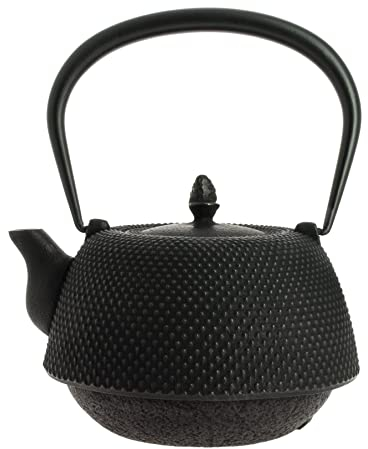 Iwachu Nanbu Tekki Teiera Nambu Arare Nera 1000 ml - Ferro Colato dal Giappone