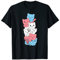 Transgender Flagge Pride LGBTQ Katzen Transgender Katze T-Shirt