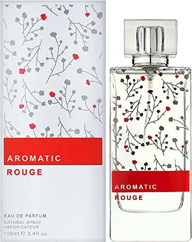 aClickAway Aromatic Rouge Eau de Parfum, Alhambra, für Damen und Herren, Rose, Jasmin, Moschus, Holz, Bergamotte