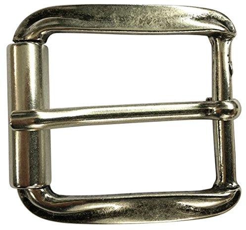 BELTINGER Gürtelschnalle mit Rolle 4,0 cm | Buckle Wechselschließe Gürtelschließe 40mm Massiv | Dorn-Schließe | Wechselgürtel bis 4cm
