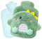 TOPJOWGA Wärmflasche Kinder, 400ML Wärmflasche mit Bezug, Wärmflasche aus Gummi, Wärmflasche Flauschig, Hot Water Bottle, Weiche Flaum Wärmeflasche für Bauch, Schulter, Nacken, Beine