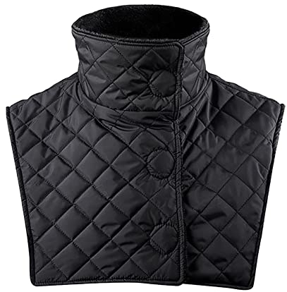 Aublinto Schulter Nackenwärmer Thermisch,Motorrad Nackenwärmer Schal Wasserdichter Winddichter Thermo Halswärmer Winter Loop Schal für Outdoor Sport Radfahren Skifahren
