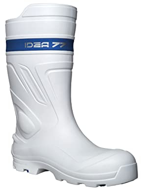 IDEA77 Stivali Antinfortunistici Ultraleggeri Bianchi ZEUS S4 SR CI FO (numeric_43)