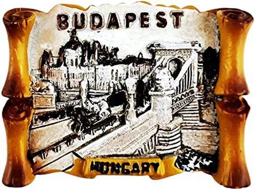 Budapest Ungarn Budapest Magnet Kühlschrank Kühlschrank Magnet Dekoration Aufkleber Souvenir Harz Handwerk Küche Whiteboard